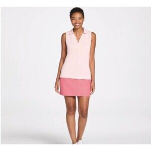 Walter Hagen Women’s Clubhouse Scallop Sleeveless Polo XS 3 colors available XS